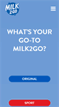 Mobile Screenshot of milk2go.com